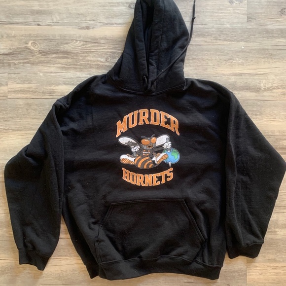 Large Murder Hornets Hoodie - Picture 1 of 2